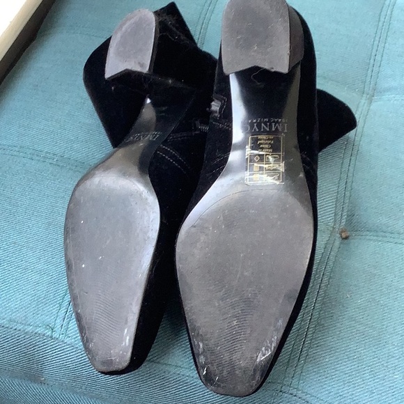 Black velour boot - Picture 5 of 8